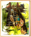 DAZE- "The Stoop" Painting