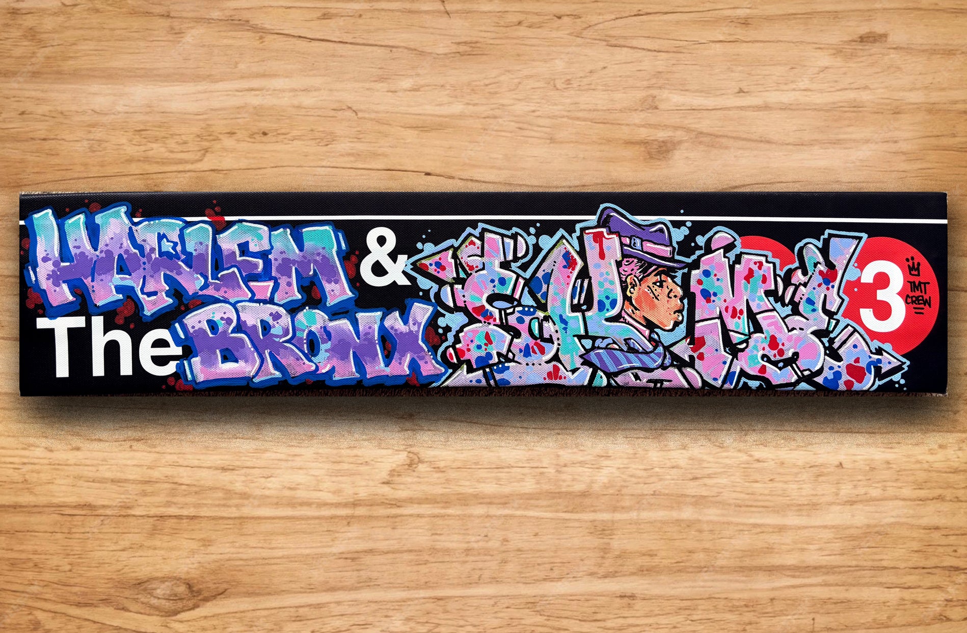 SKEME -"Strictly Business"Painted Sign