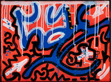 LA II - "Untitled Tag" Painting