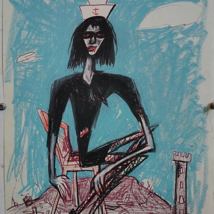 Rick Prol -  "She Used To Be A Blond" - Painting