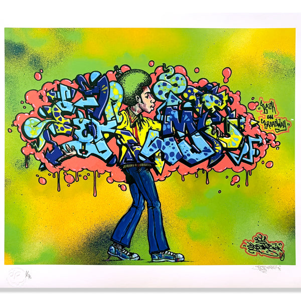 SKEME - "Back on Broadway" Print