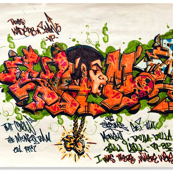 SKEME- "Dolla dolla Bill Y'all" Drawing