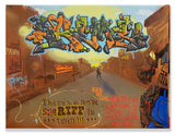 SKEME - "Sundown Town" Painting