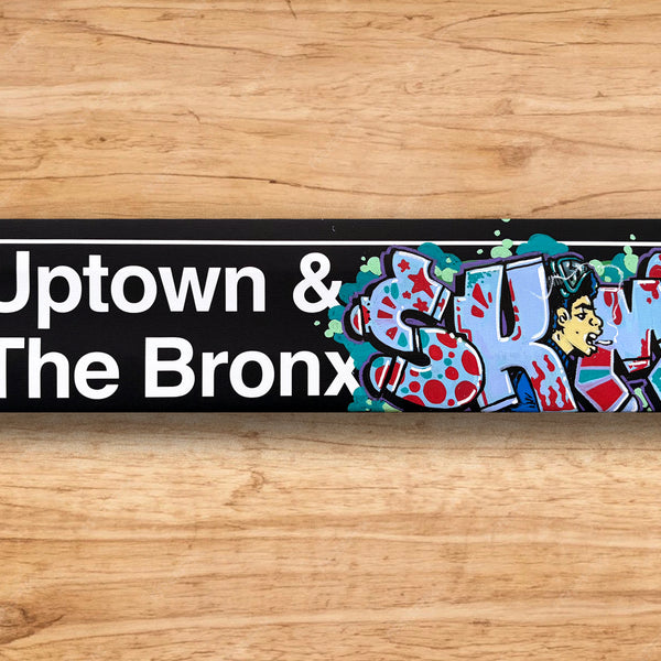 SKEME -"The Boogie Down"Painted Sign