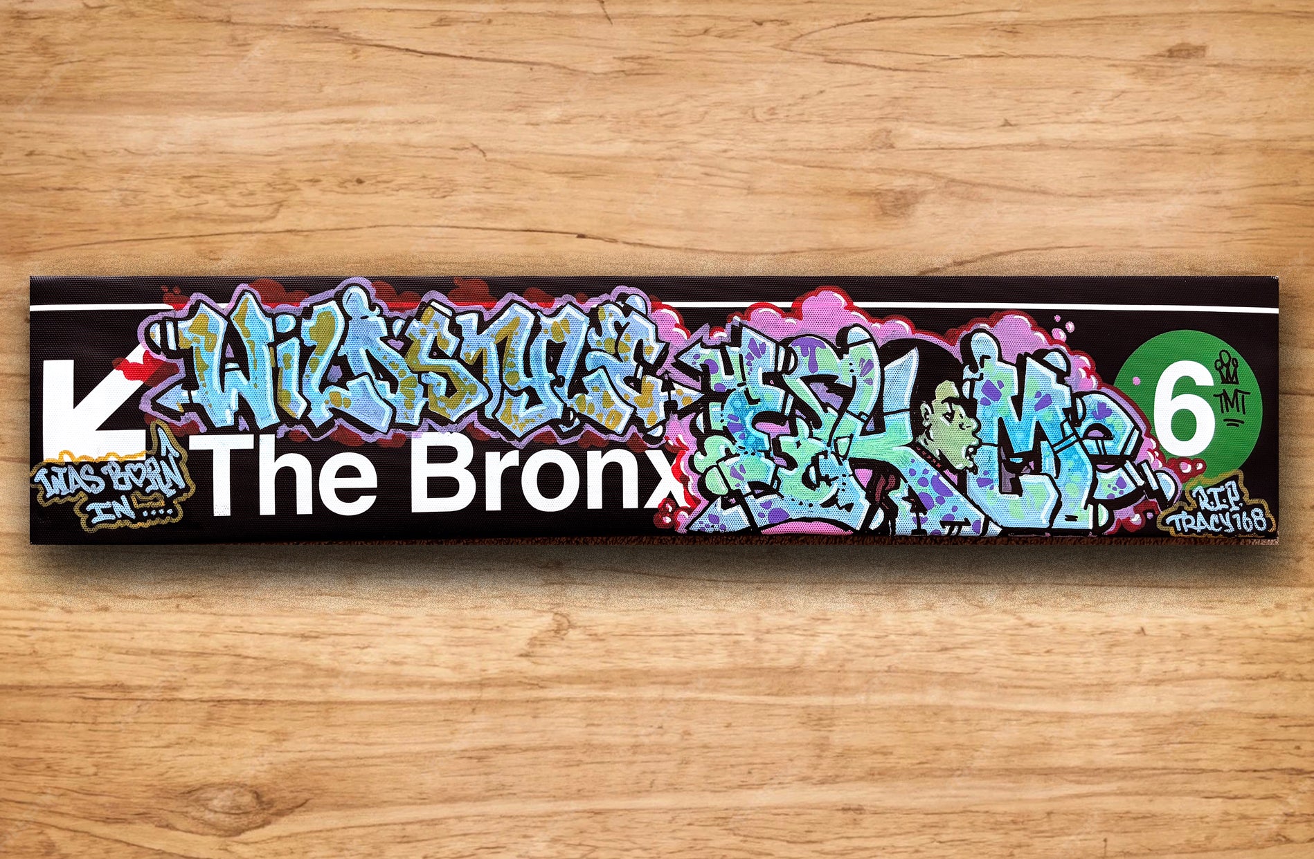 SKEME -"It Started in ........."Painted Sign