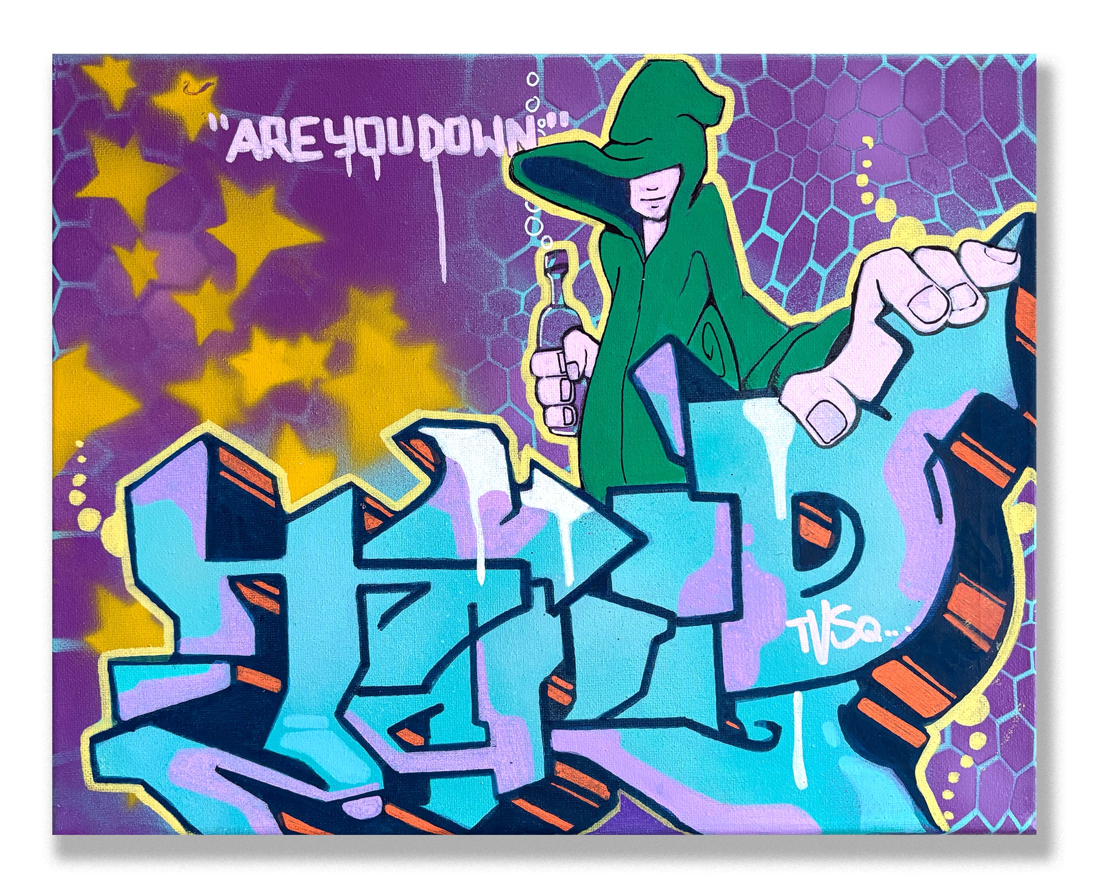 T-KID 170  - "Are You Down" Painting