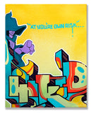 T-KID 170  - "At your own Risk" Painting