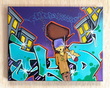 T-KID 170  - "Cheeba Bubbles" Painting
