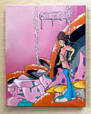 T-KID 170  - "Caine Chips" Painting