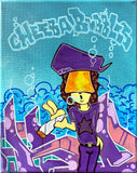 T-KID 170  - "Cheeba Bubbles" Painting