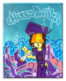 T-KID 170  - "Cheeba Bubbles" Painting