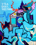 T-KID 170  - "It's a Ghost Yard Thing" Painting