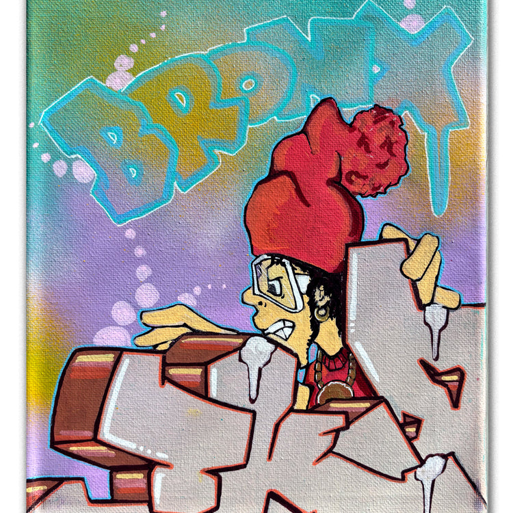 T-KID 170  - "Its Bronx Baby" Painting