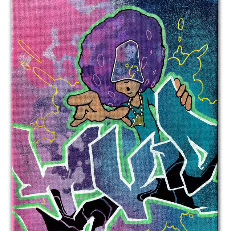 T-KID 170 - "Its Just The Flow" Painting