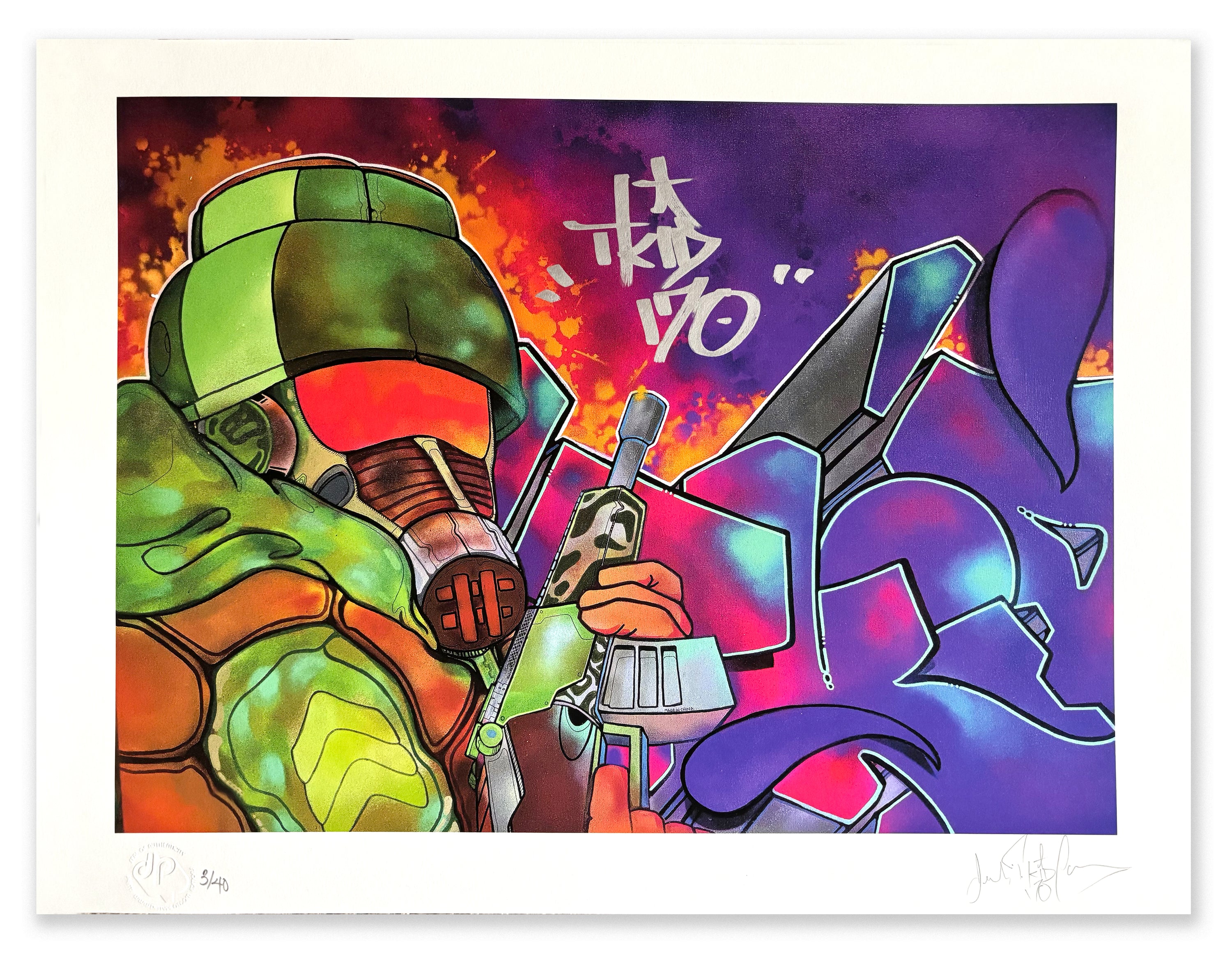 TKID170 "Graffiti Soldier" Print