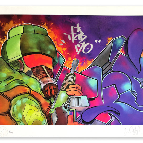 TKID170 "Graffiti Soldier" Print