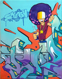 T-KID 170  - "Splash" Painting