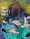 T-KID 170  - "Thats Right Baby" Painting