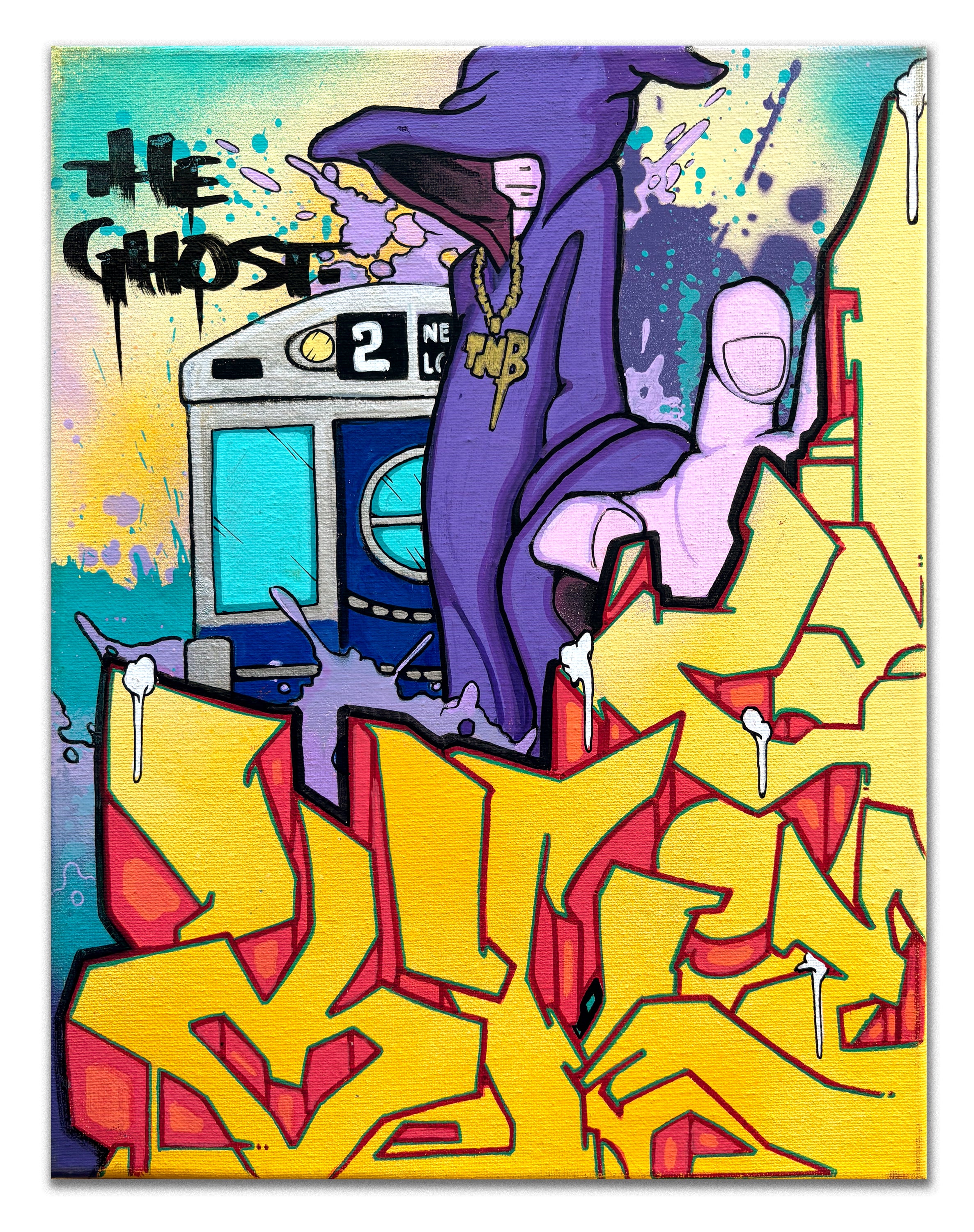T-KID 170  - "The Ghost" Painting