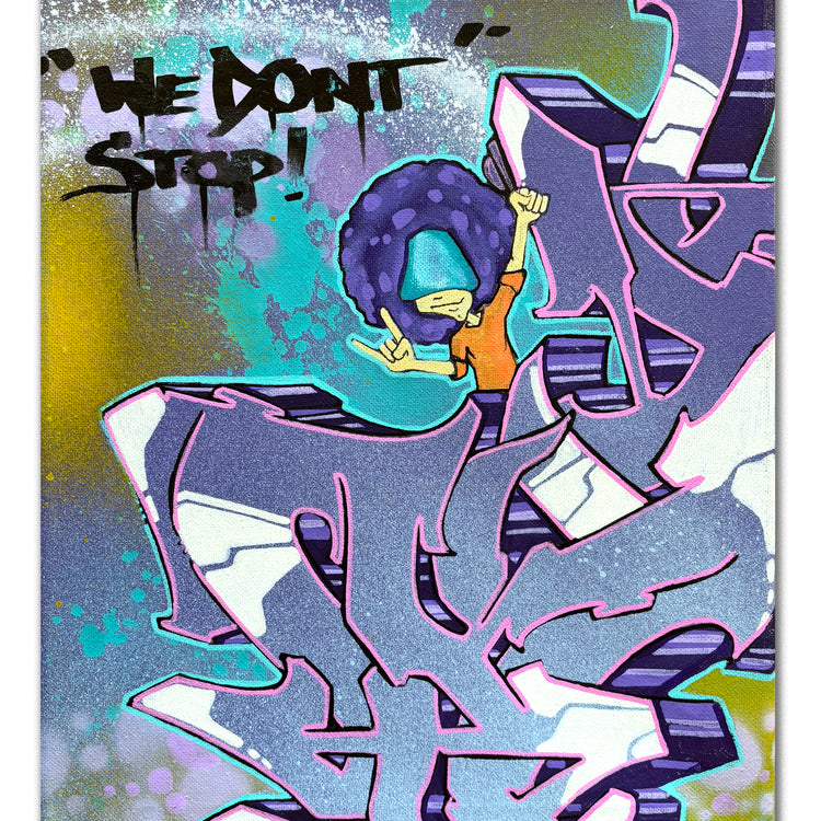 T-KID 170  - "We Don't Stop" Painting