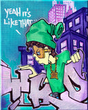 T-KID 170  - "Yeah, It's Like That" Painting