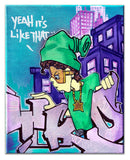 T-KID 170  - "Yeah, It's Like That" Painting
