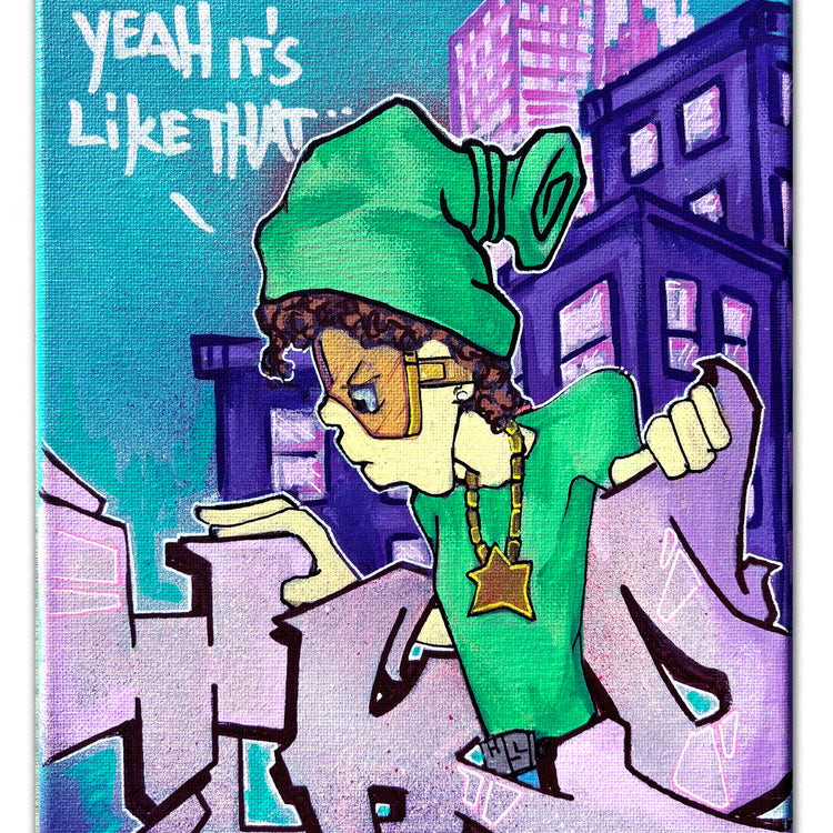 T-KID 170  - "Yeah, It's Like That" Painting