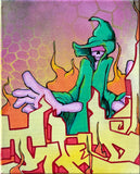 T-KID 170  - "End of Da Road Toy" Painting