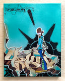 T-KID 170  - "In The Mix" Painting