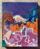 T-KID 170  - "On The Block" Painting