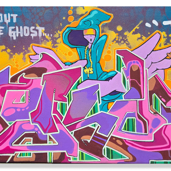TKID- "Straight out the Ghost" Painting