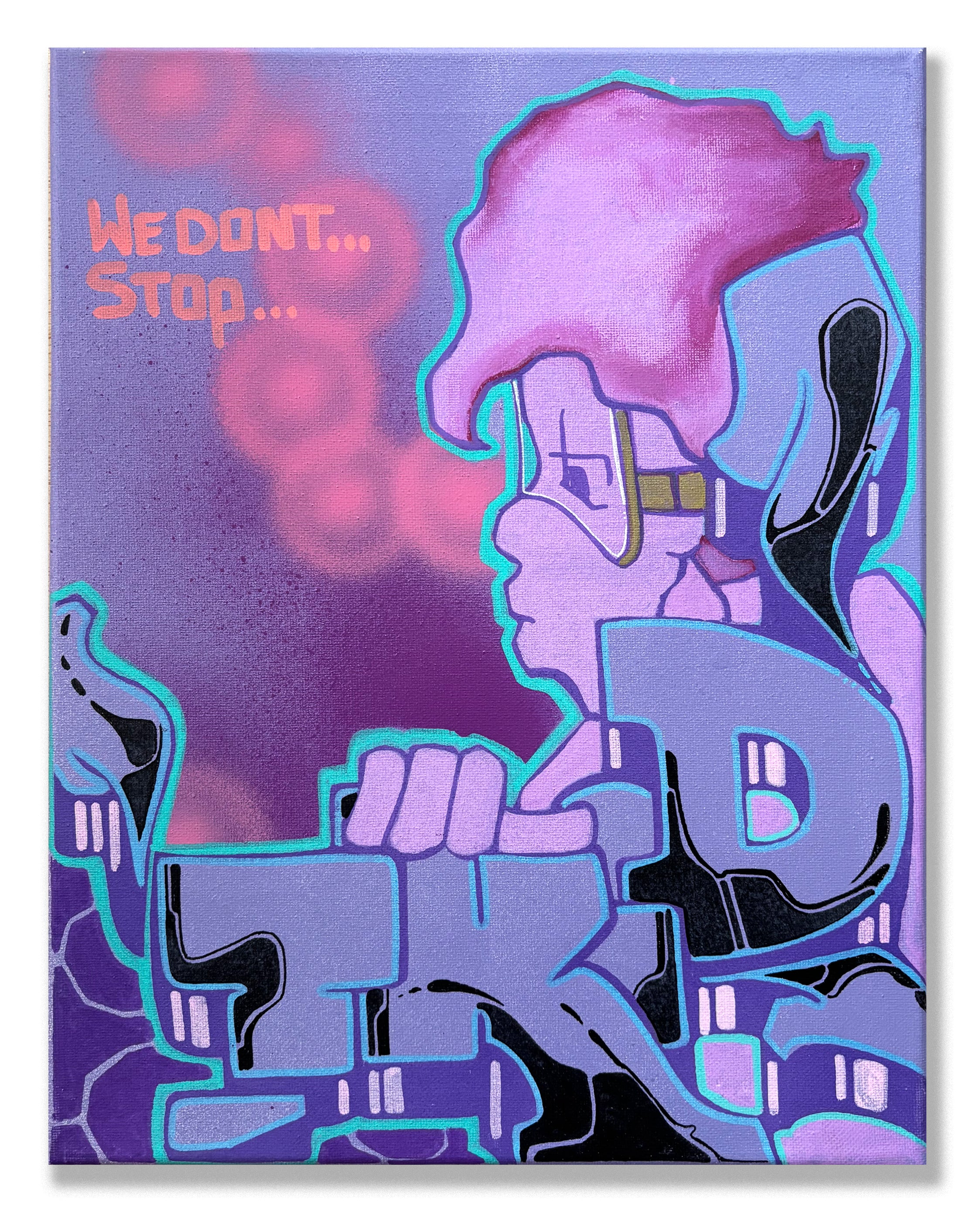 T-KID 170  - "We don't Stop" Painting