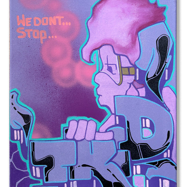 T-KID 170  - "We don't Stop" Painting