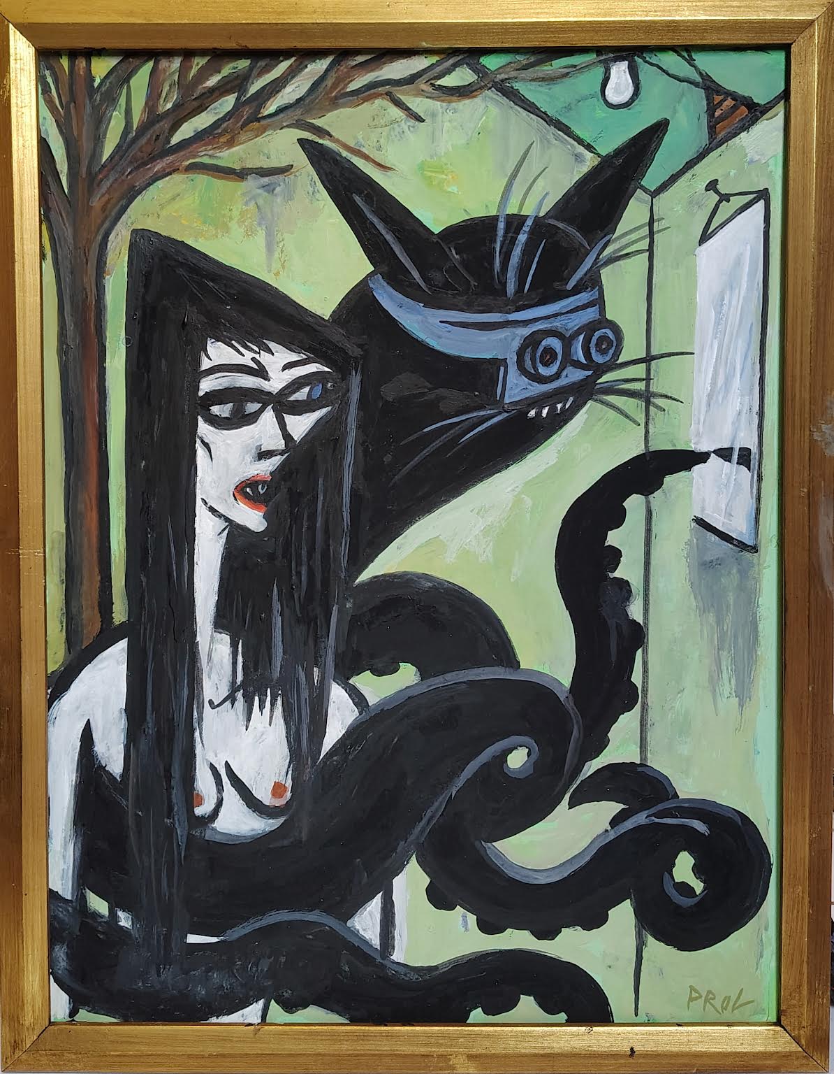 Rick Prol - The Widow (And Her Shadow)- Painting