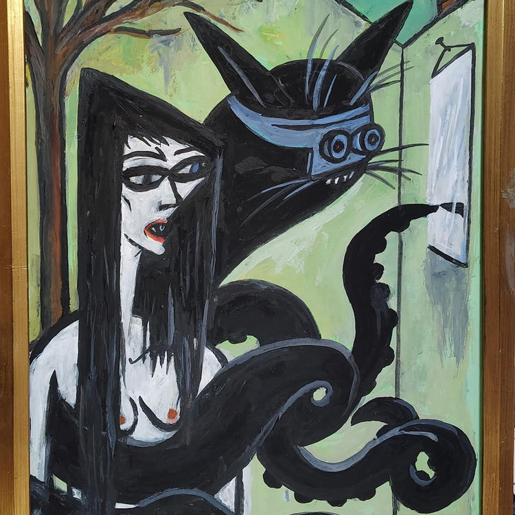 Rick Prol - The Widow (And Her Shadow)- Painting