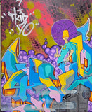 TKID- "Music is the Message" Painting