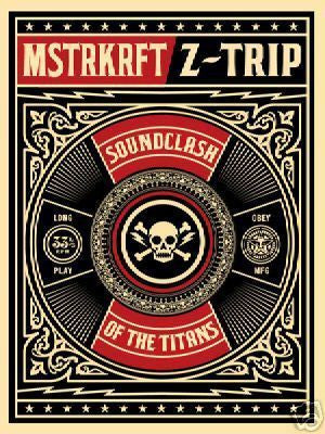SHEPARD FAIREY - "MSTRKRFT/Z-TRIP"