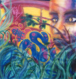 LADY PINK  "Train Bomber One" Painting