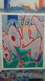 GRAFFITI ARTIST SEEN - "MTA PSYCHO" on Canvas