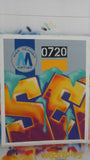 GRAFFITI ARTIST SEEN  -  "MTA Frosted Blockbuster"  Aerosol on  Canvas