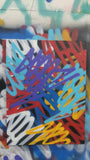 GRAFFITI ARTIST SEEN  -  "Multi Tags 10 - Stretched"  Aerosol on  Linen