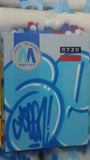 GRAFFITI ARTIST SEEN -  "MTA - Stretched" 23.5x31.5"  Aerosol on  Linen