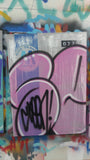 GRAFFITI ARTIST SEEN  -  "MTA - Stretched" 24x32"   Aerosol on Linen
