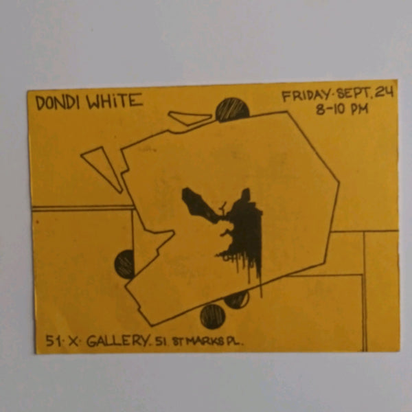 DONDI- 51X "The Ugly Man"  Invite