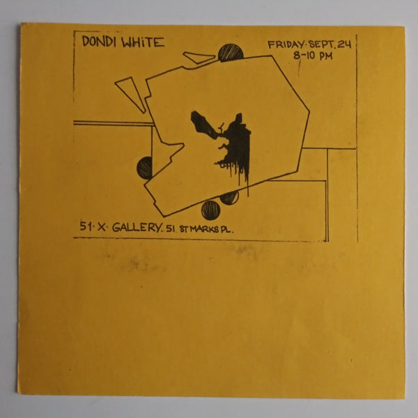 DONDI- 51X "The Ugly Man"  Invite