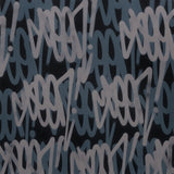 GRAFFITI ARTIST SEEN  - " Grey Multi Tags "  Aerosol on  Canvas 30"x30"