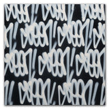 GRAFFITI ARTIST SEEN  -  " B&W Multi  Tags"  Aerosol on  Canvas