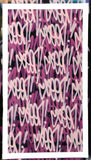 GRAFFITI ARTIST SEEN  -  "Multi Tags"  Aerosol on  Canvas