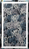 GRAFFITI ARTIST SEEN  -  "Multi Tags"  Aerosol on  Canvas