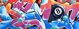 GRAFFITI ARTIST SEEN -  "DEMON"  Aerosol on Canvas